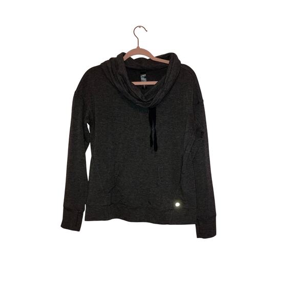 Yogalicious grey crowlenck sweatshirt size small - Picture 1 of 5